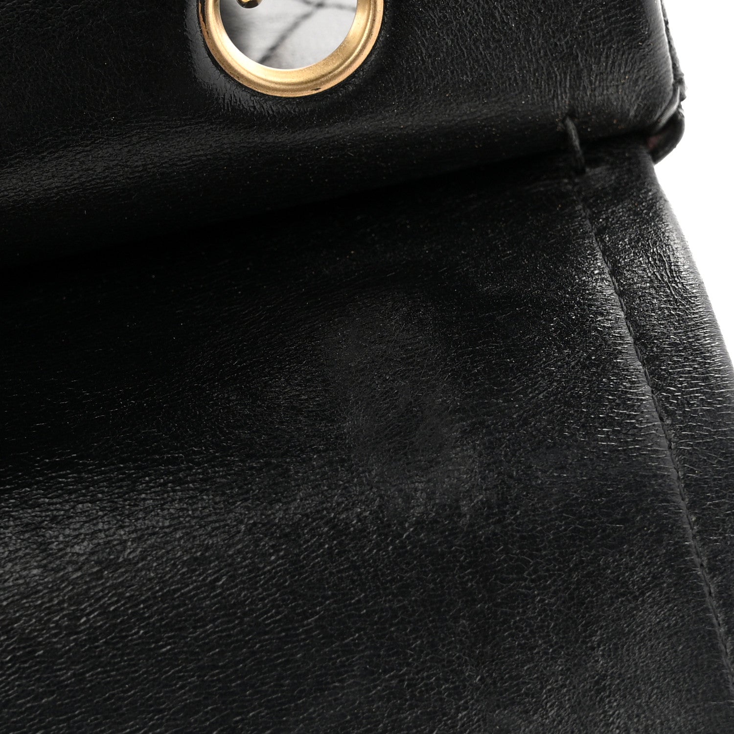 Chanel Lambskin Quilted Medium Double Flap Black