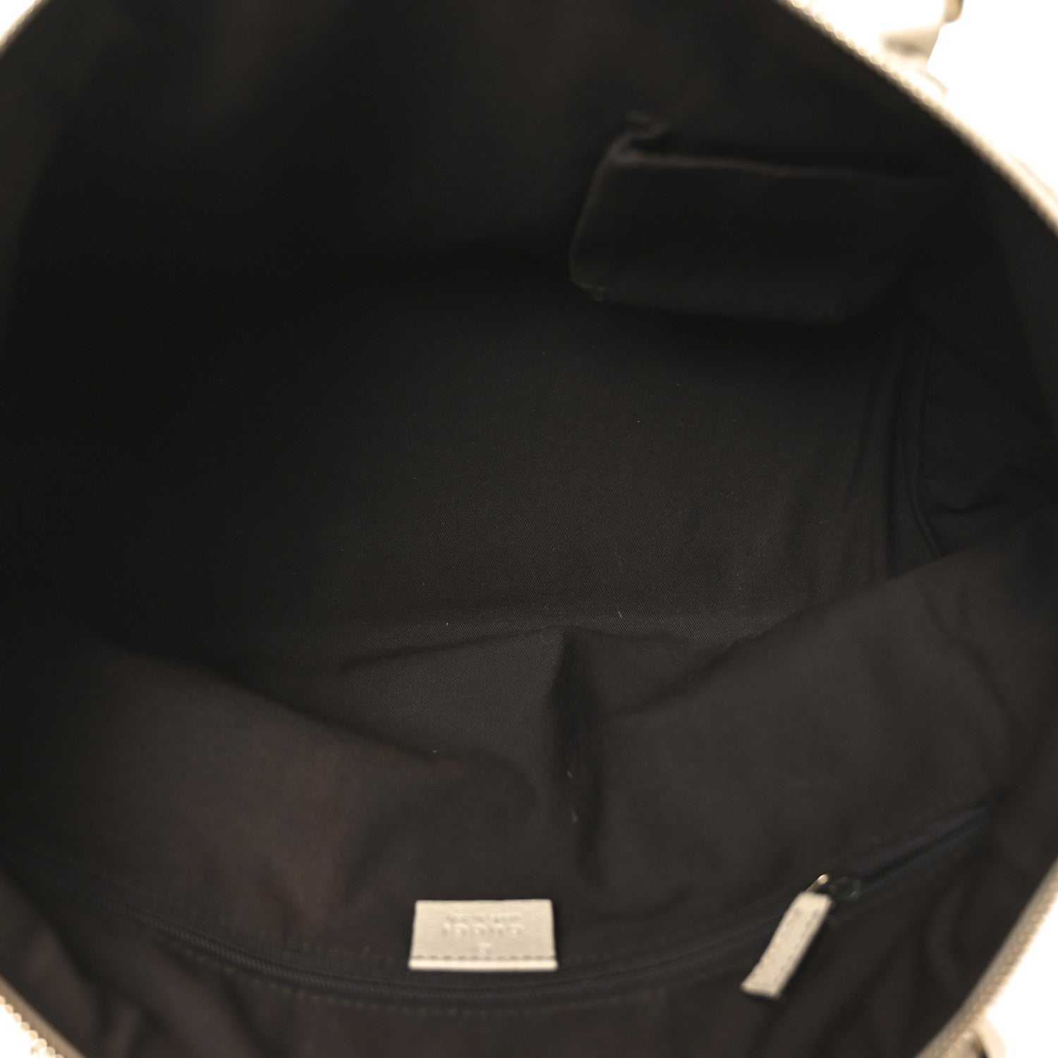 Gucci Monogram Medium Abbey Tote Off White