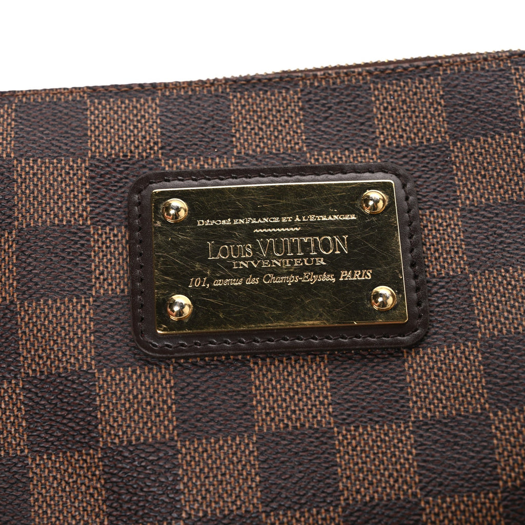 Louis Vuitton Damier Ebene Eva Clutch