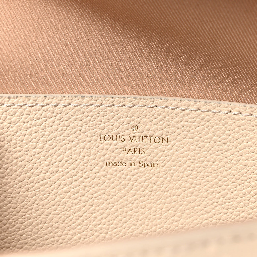 Louis Vuitton Empreinte Metis Wallet On Chain Cream