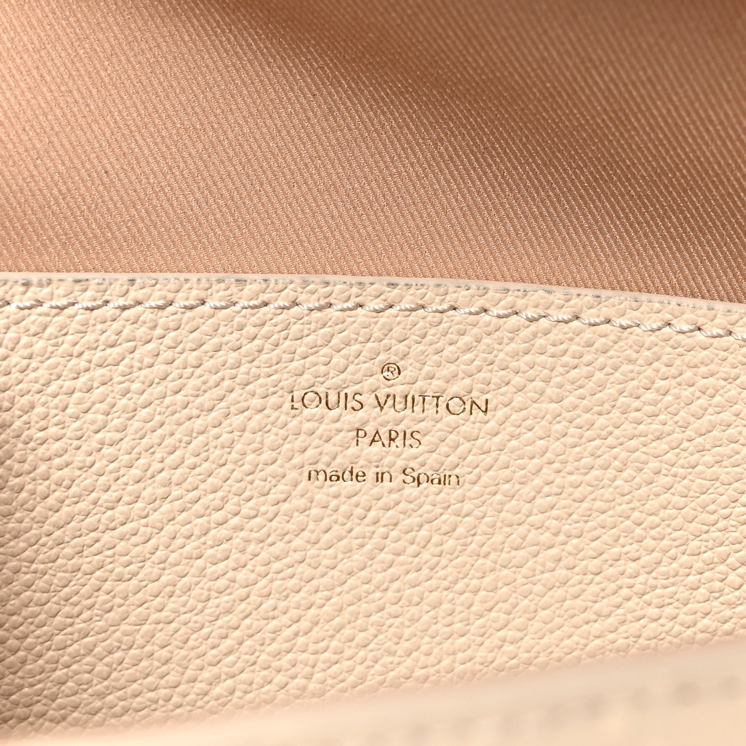 Louis Vuitton Empreinte Metis Wallet On Chain Cream