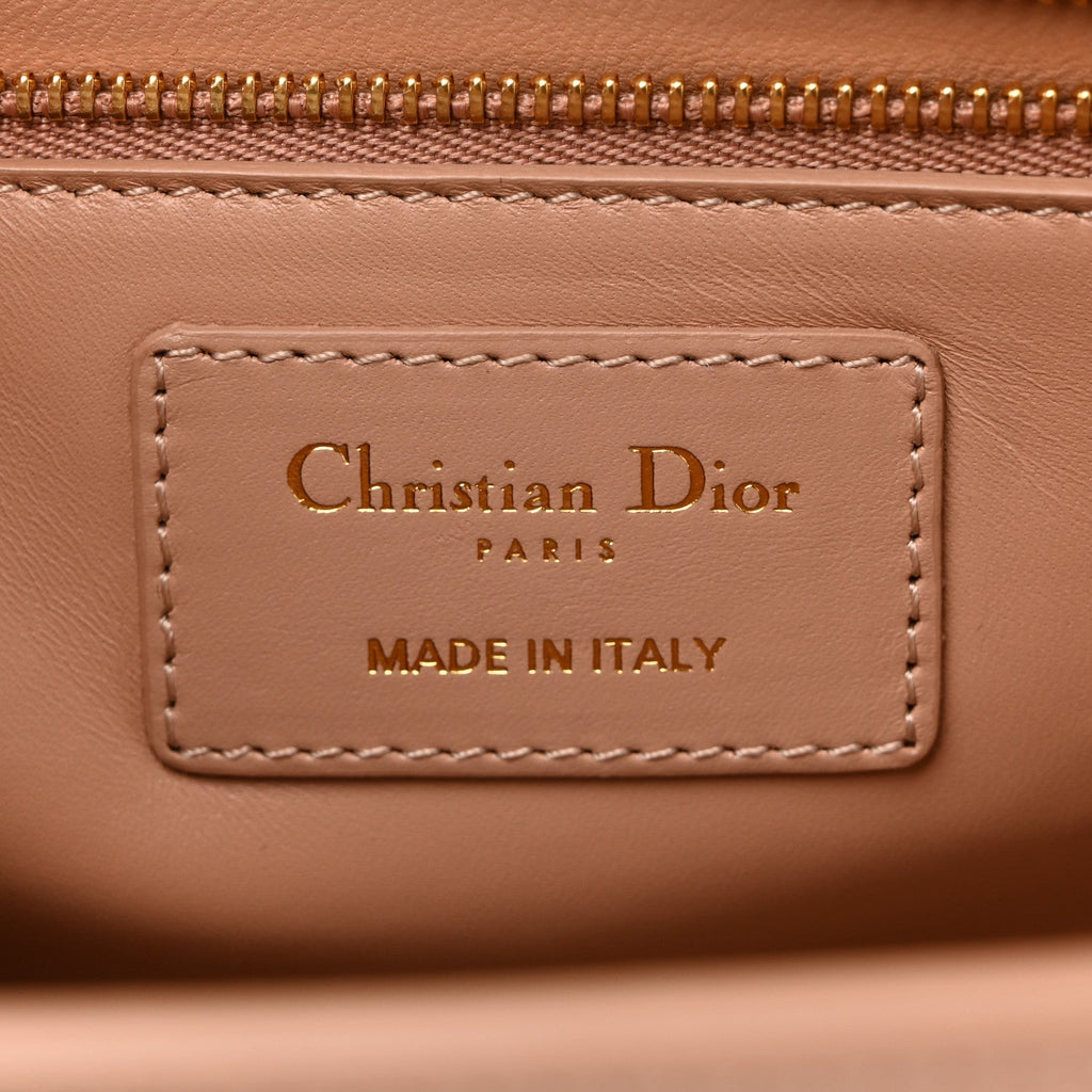 Christian Dior Box Calfskin 30 Montaigne Flap Bag Rose Des Vents