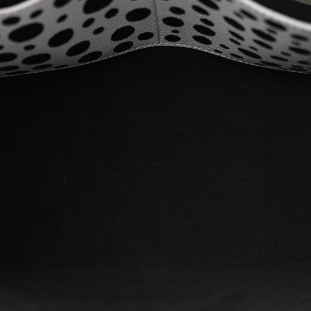 Louis Vuitton Monogram Kusama Dots Onthego MM Black White