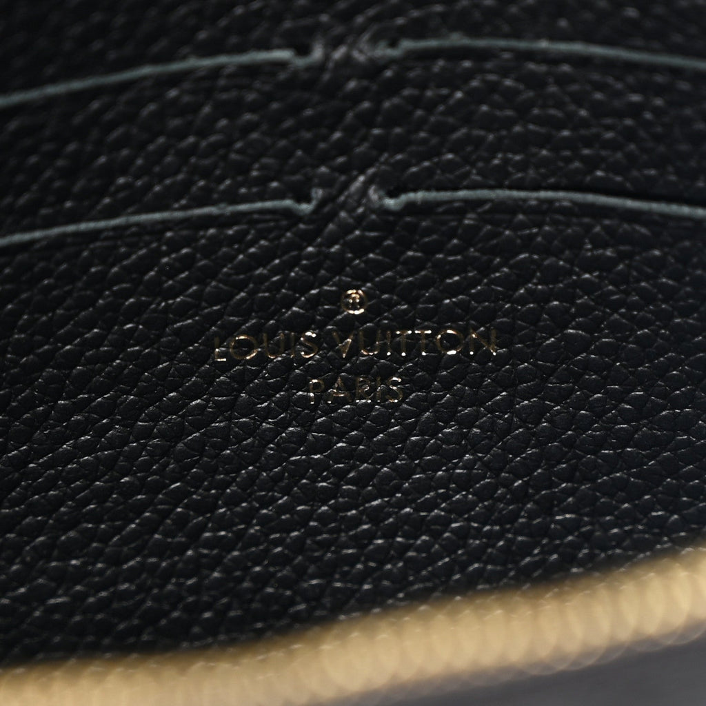 Louis Vuitton Empreinte Vavin Chain Wallet Black