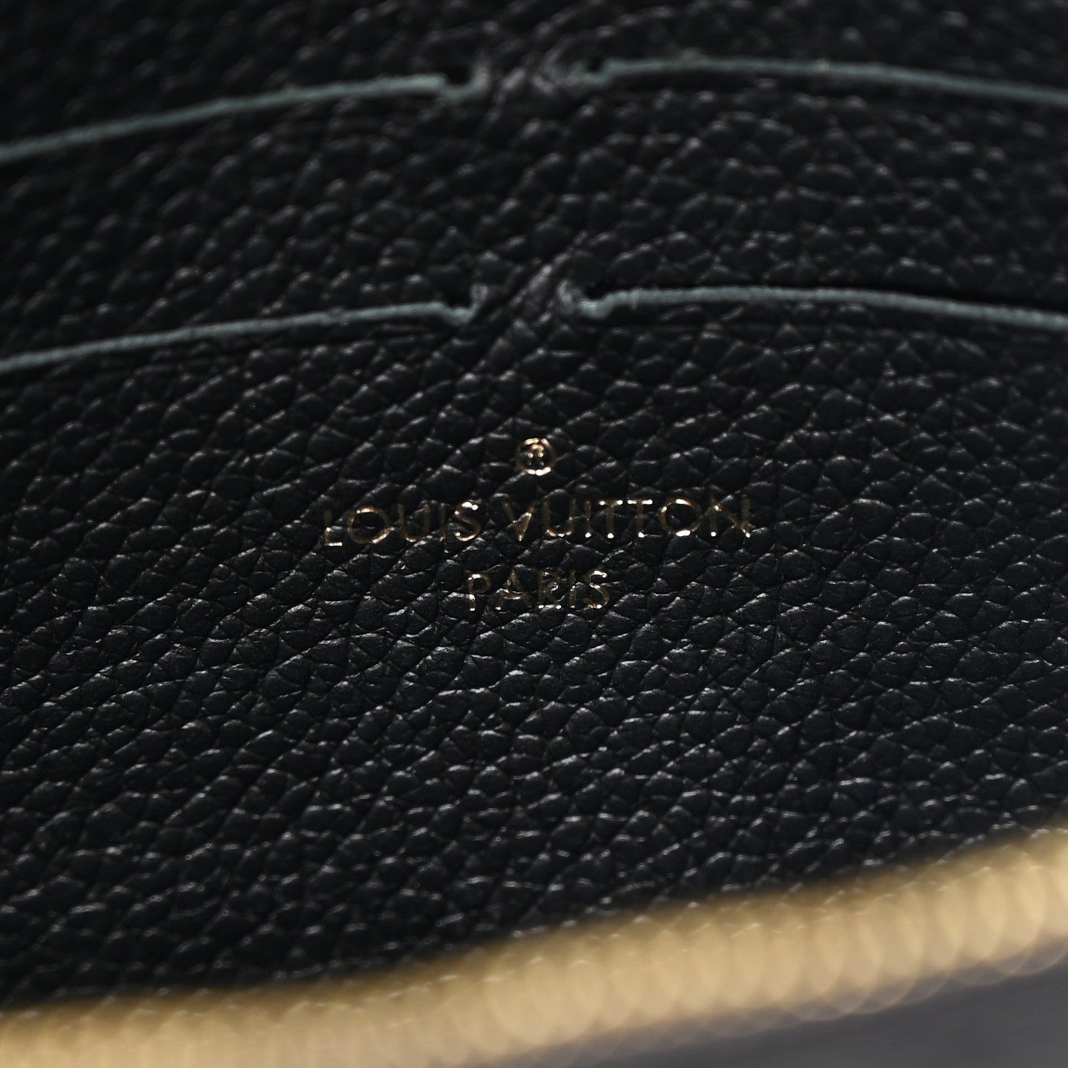 Louis Vuitton Empreinte Vavin Chain Wallet Black
