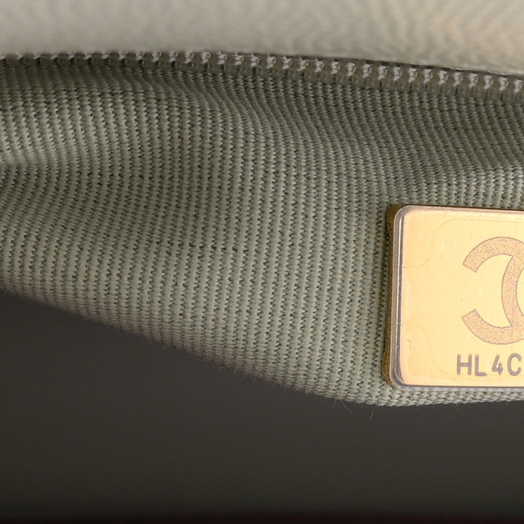 Chanel Shiny Caviar Preppy Coco Small Flap Light Green
