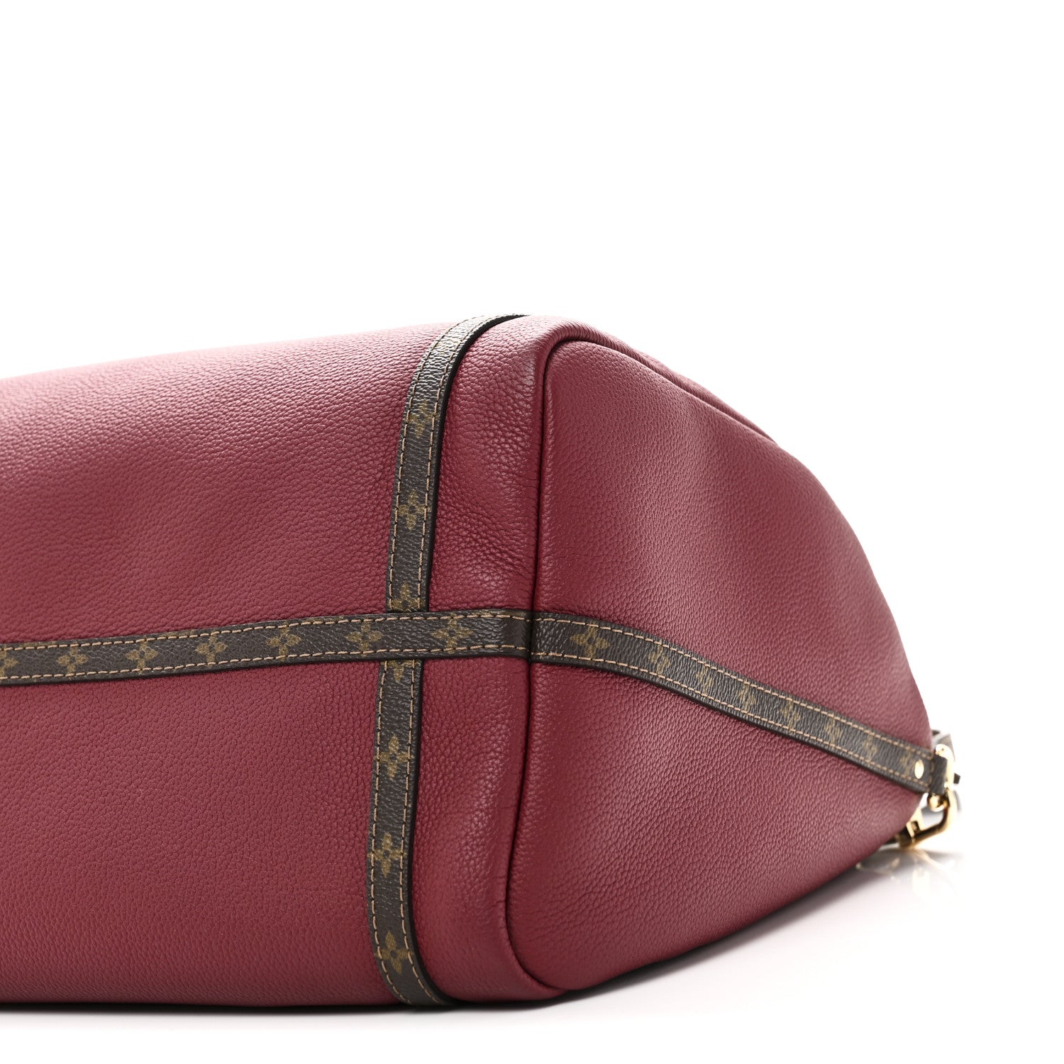 Louis Vuitton Calfskin Monogram Express MM Carmin Red