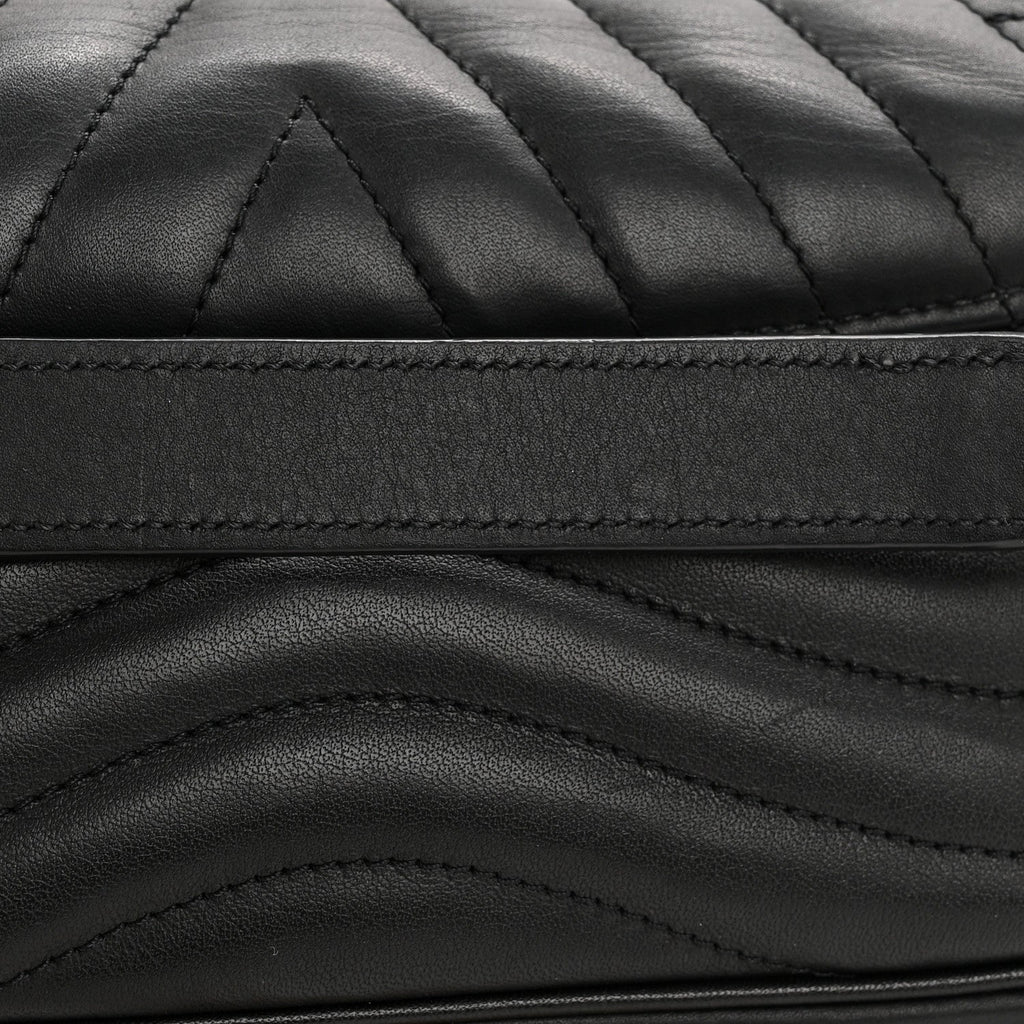 Louis Vuitton Calfskin New Wave Chain Pochette Black