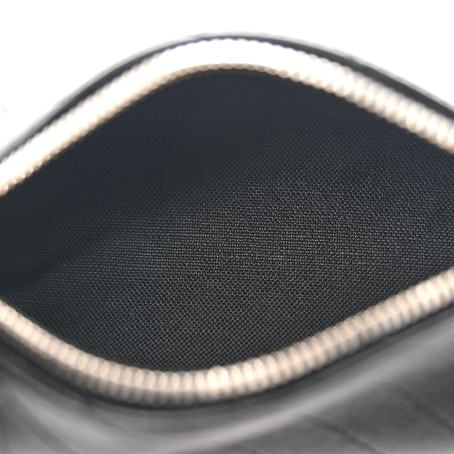 Gucci Sakai Be Green Calfskin Diagonal Stitched Mini Blondie Barrel Shoulder Bag Black