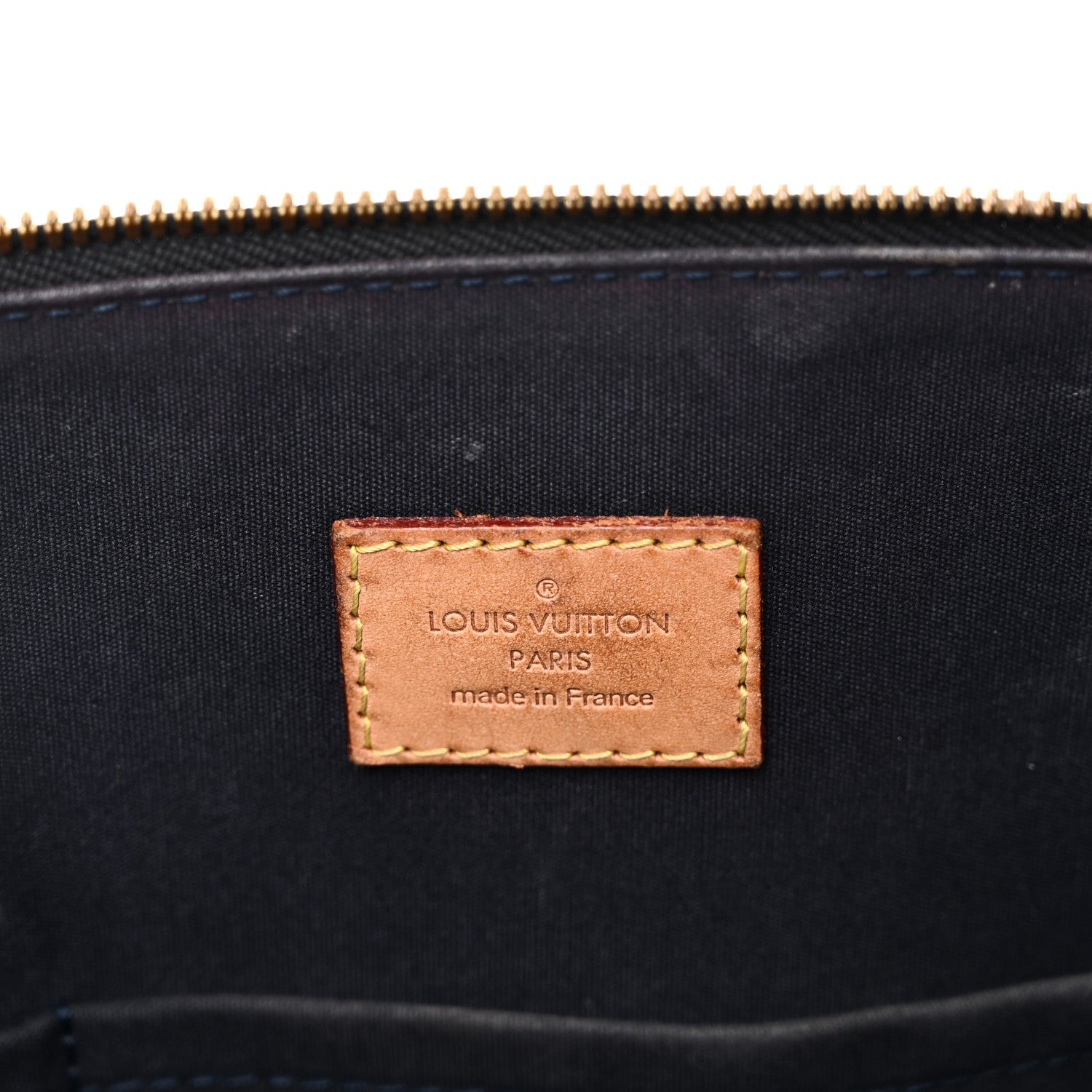 Louis Vuitton Vernis Alma GM Blue Nuit