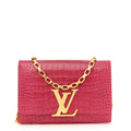 Louis Vuitton Alligator Chain Louise GM