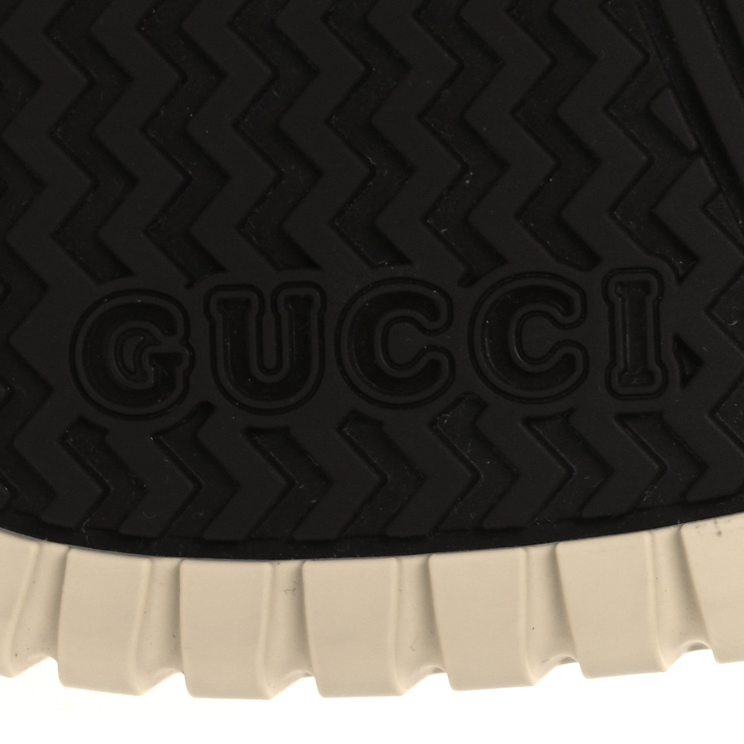 Gucci Monogram Suede Re-Web Sneakers 6 Ivory Beige Ebony