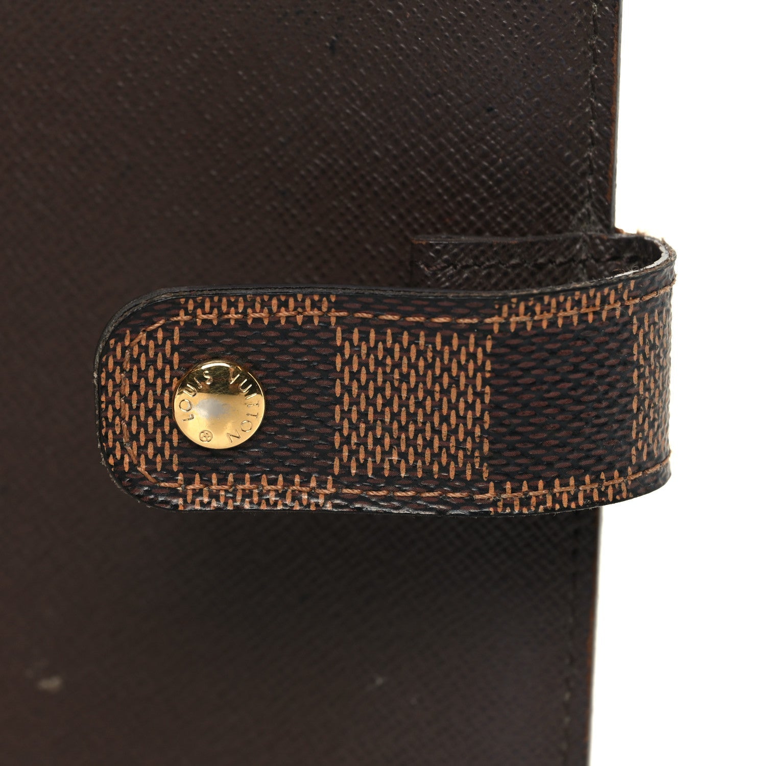 Louis Vuitton Damier Ebene Medium Ring Agenda Cover