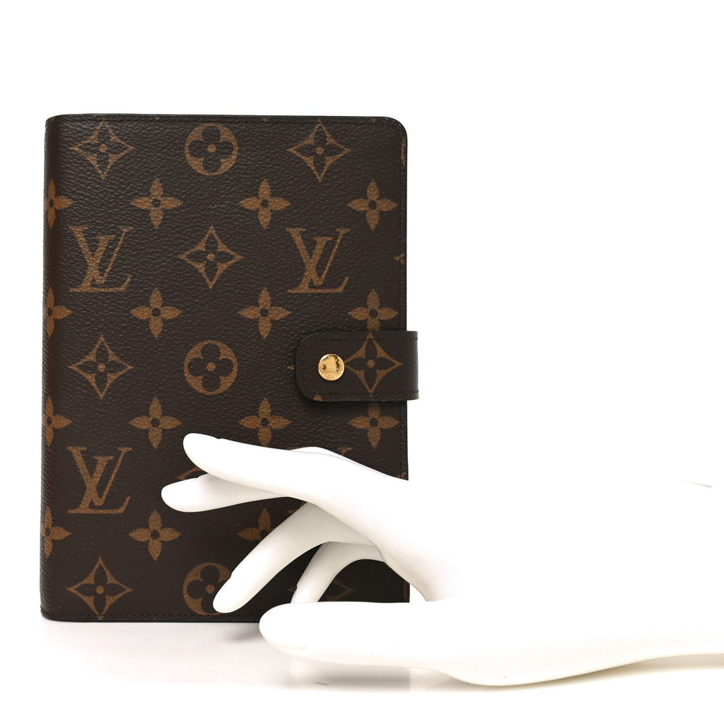 Louis Vuitton Monogram Medium Ring Agenda Cover
