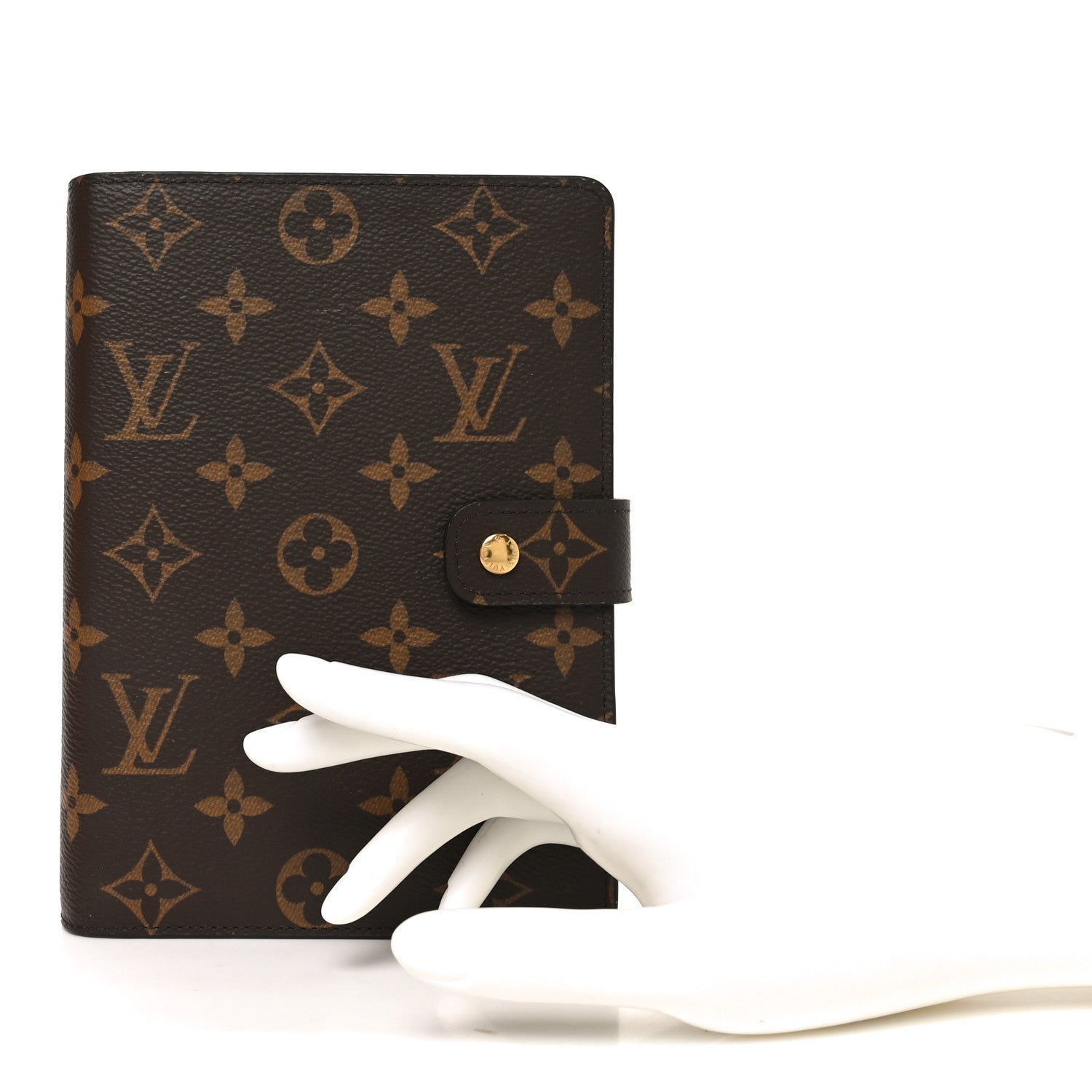 Louis Vuitton Monogram Medium Ring Agenda Cover