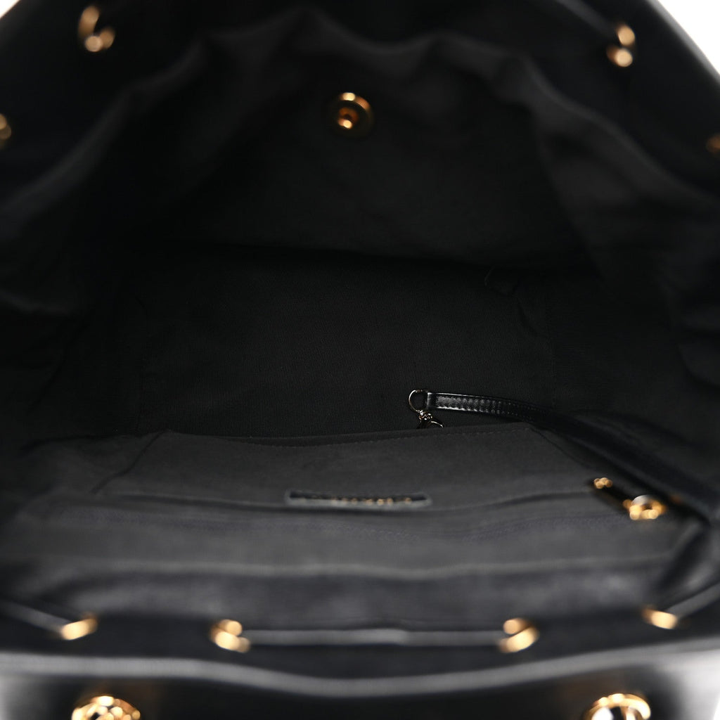 Chanel Lambskin Quilted Large Urban Spirit Backpack Black