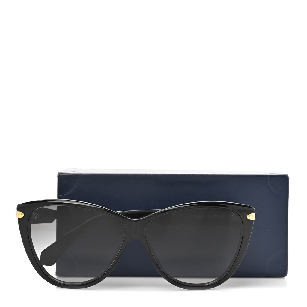 Louis Vuitton Acetate Velvet Sunglasses Z1293W Black