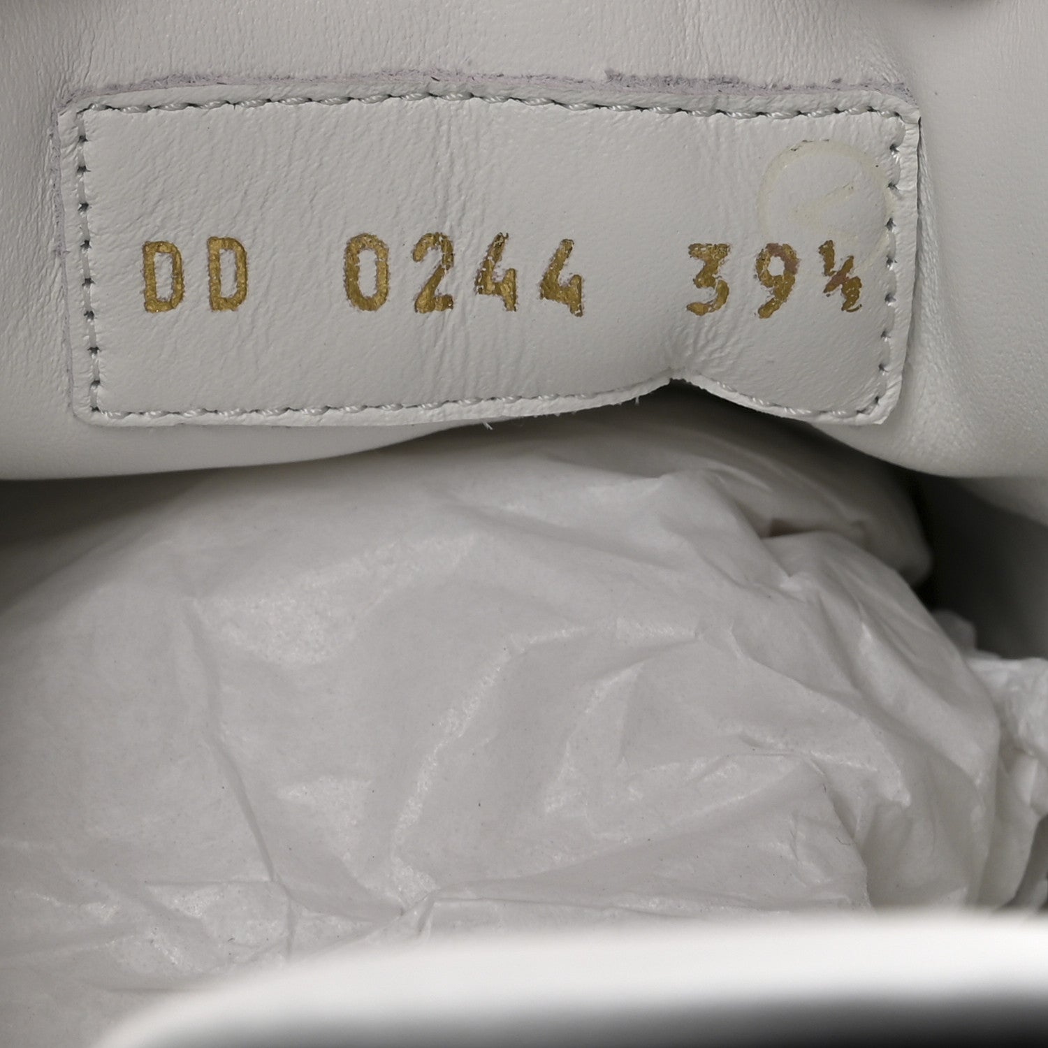 Louis Vuitton Lambskin Embossed Monogram Time Out Sneakers 39.5 White