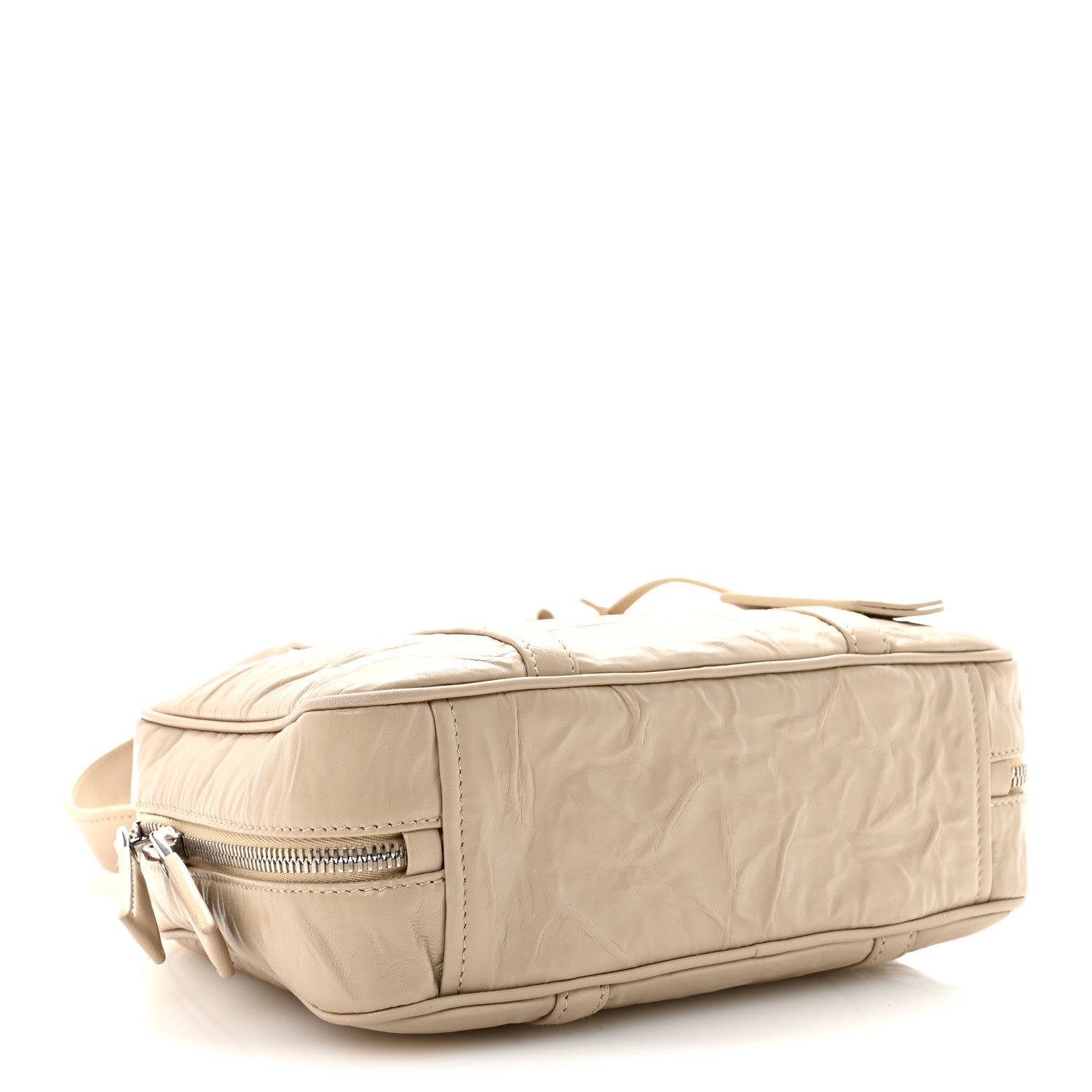 Prada Nappa Antique Medium Re-Edition 2001 Two Handle Bag Deserto