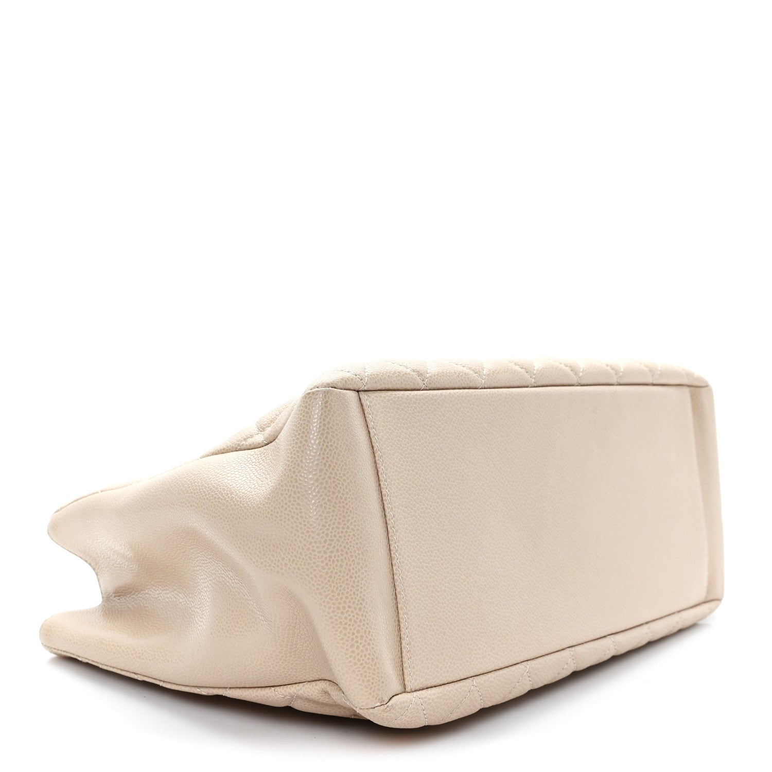 Chanel Caviar Quilted Grand Shopping Tote GST Beige