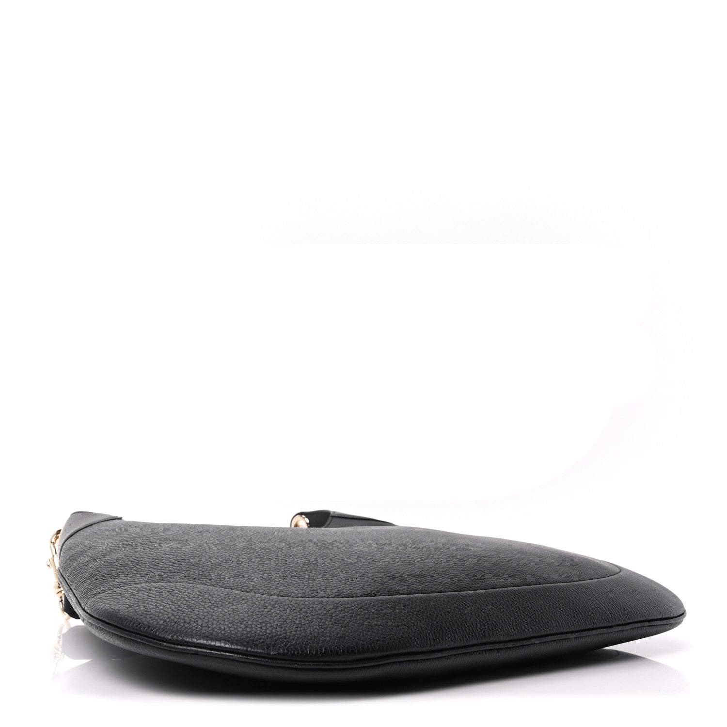 Gucci Soft Grained Calfskin Maxi B Hobo Black