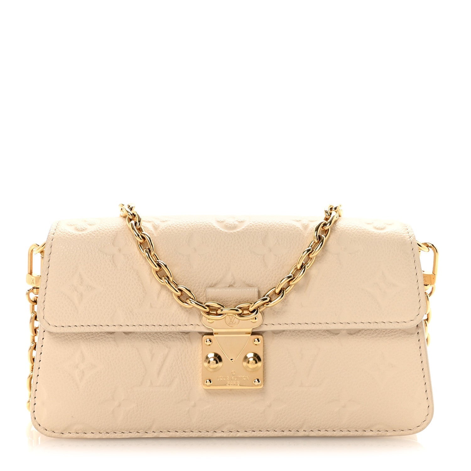 Louis Vuitton Empreinte Metis Wallet On Chain Cream