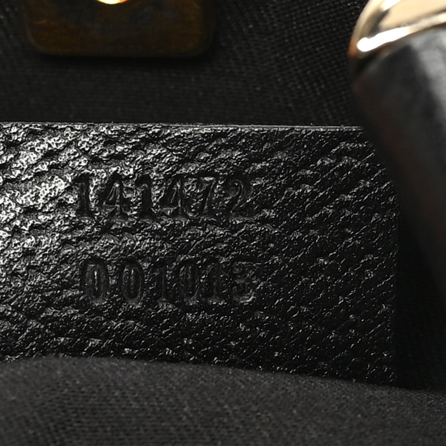 Gucci Monogram Large Abbey Tote Black