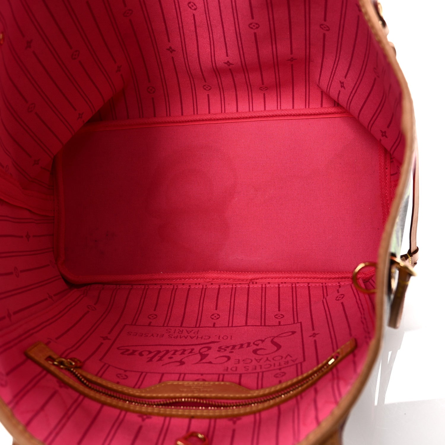 Louis Vuitton Monogram Roses Neverfull MM