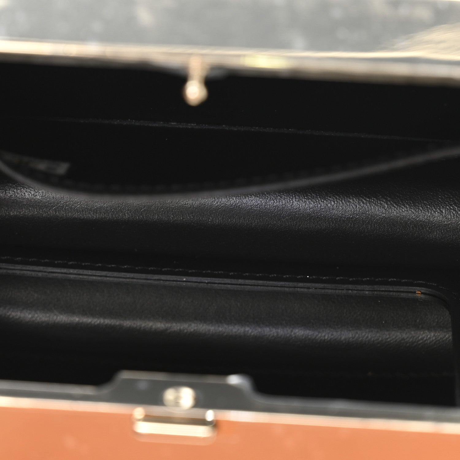 Chanel Patent Calfskin Boy Minaudiere Black