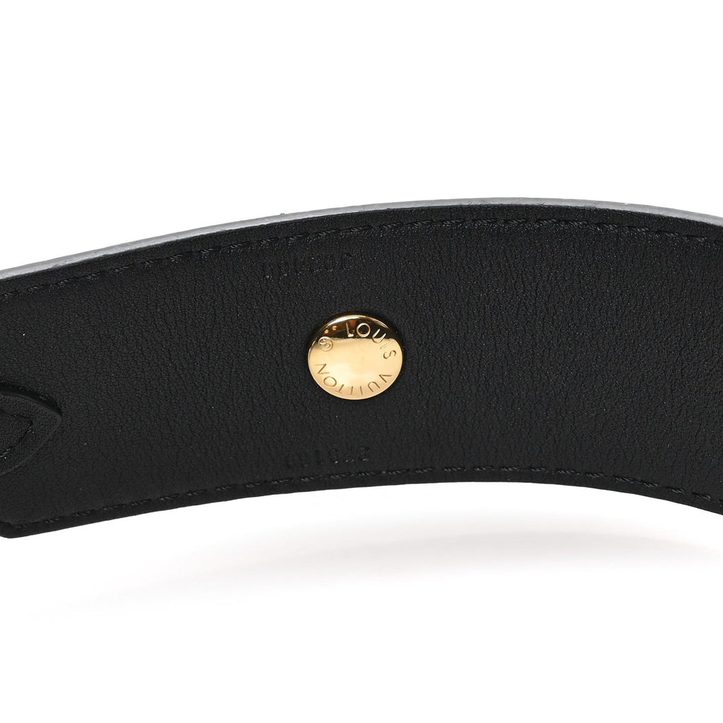 Louis Vuitton Monogram Adjustable Bandouliere Shoulder Strap Black