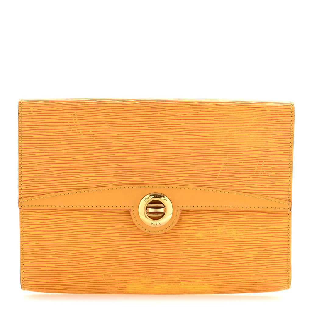 Louis Vuitton Epi Arche Pochette Yellow