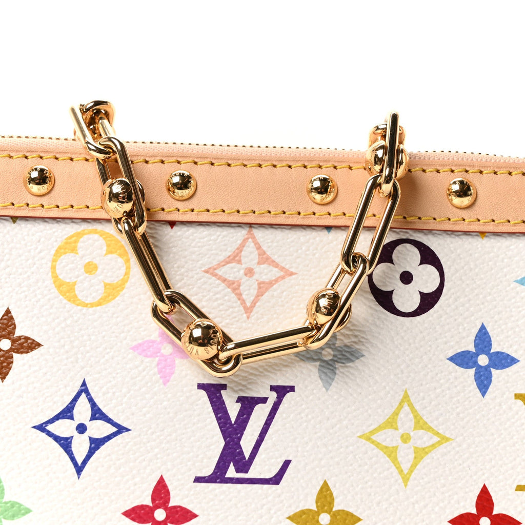 Louis Vuitton LV X TM Monogram Multicolor Pochette Accessories White