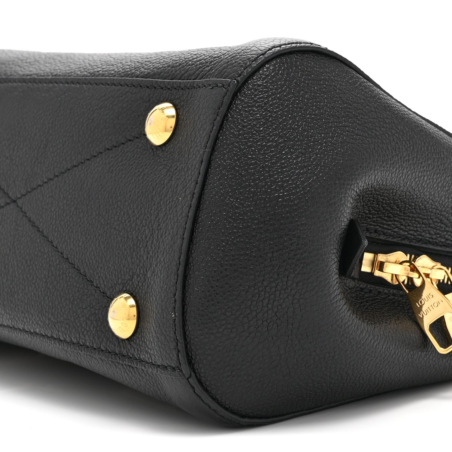 Louis Vuitton Empreinte Monogram Giant Montaigne BB Black Beige