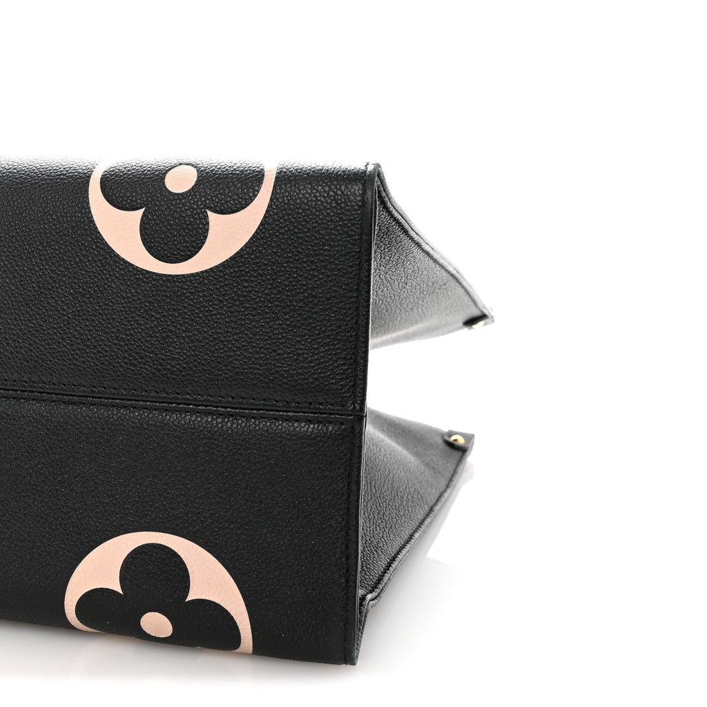 Louis Vuitton Empreinte Monogram Giant Onthego GM Black Beige