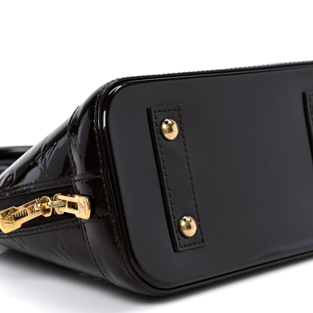 Louis Vuitton Vernis Alma BB Amarante