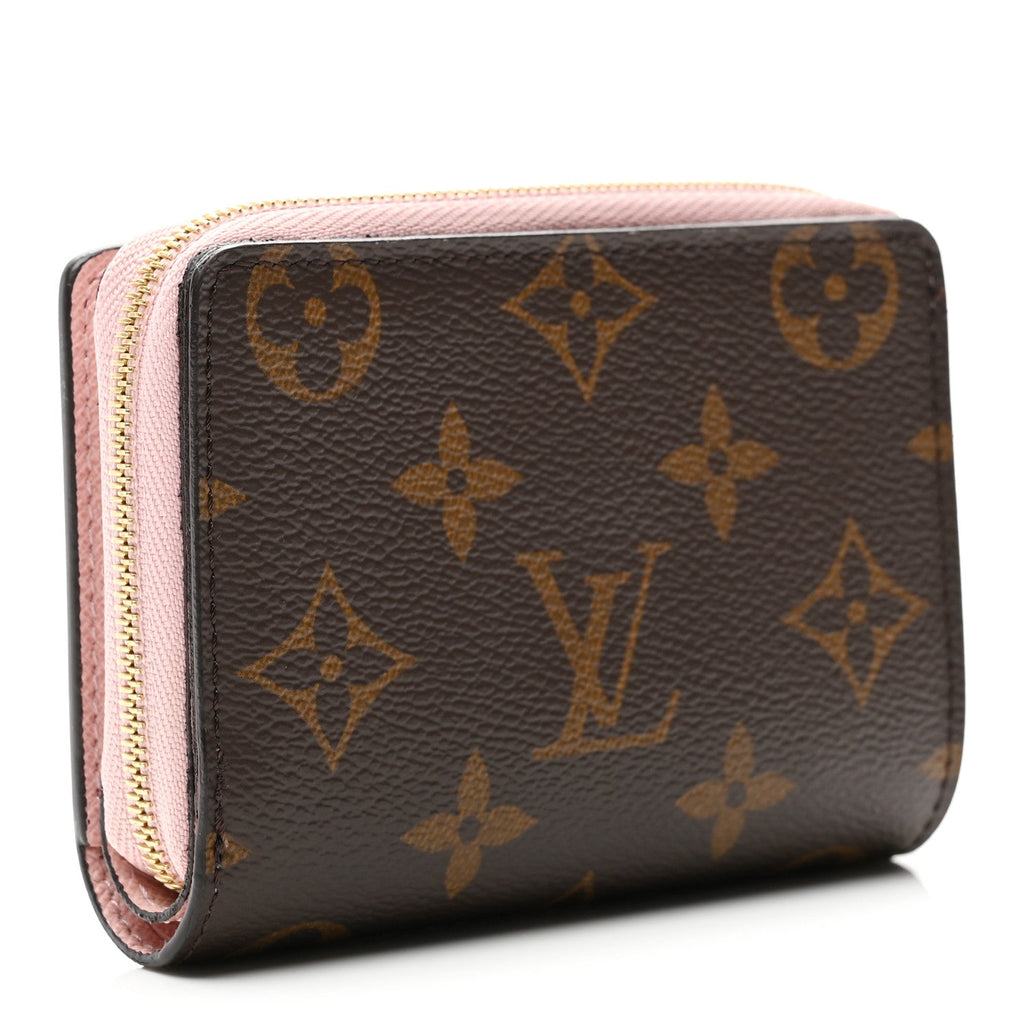 Louis Vuitton Monogram Lou Wallet Rose Ballerine