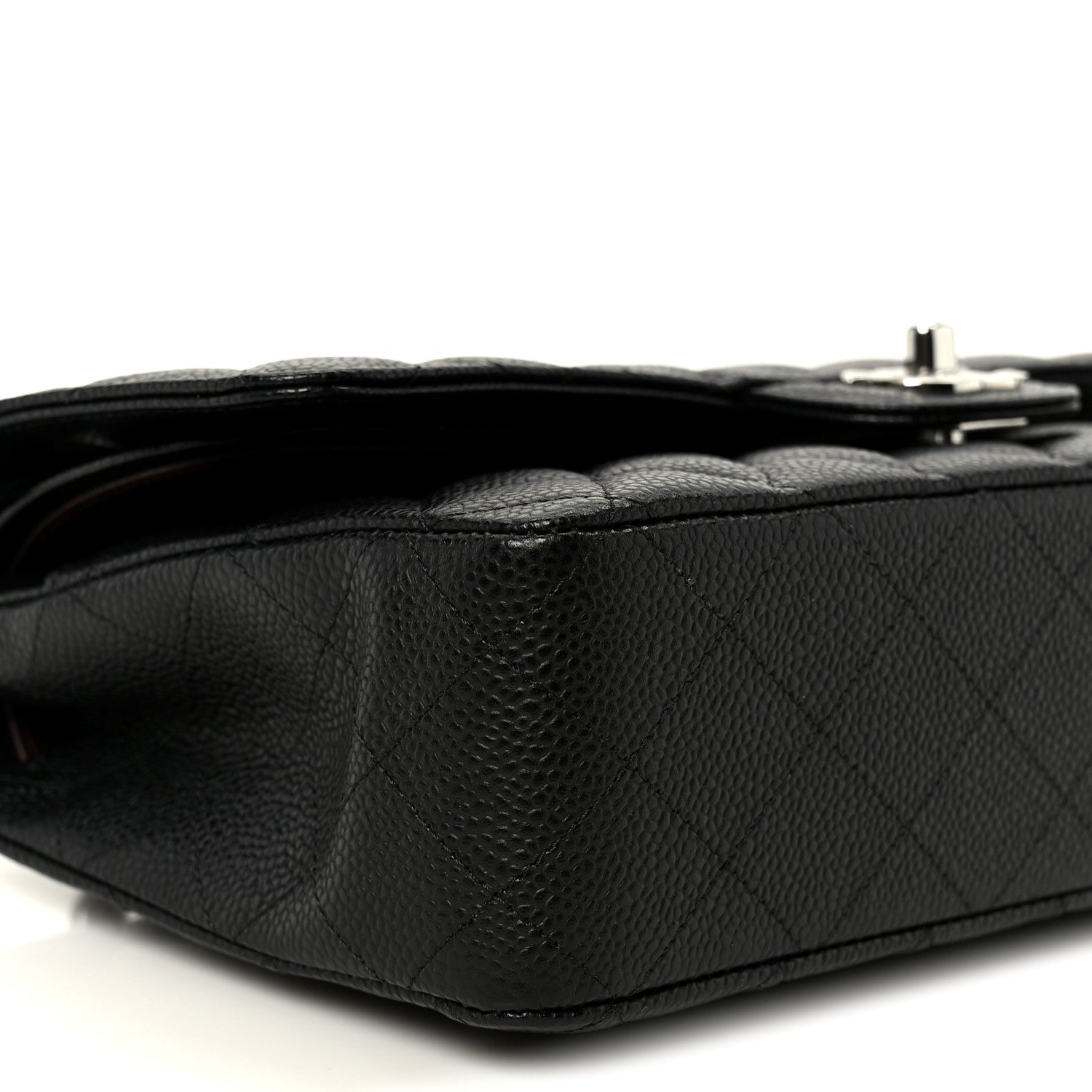 Chanel Caviar Quilted Medium Double Flap Black
