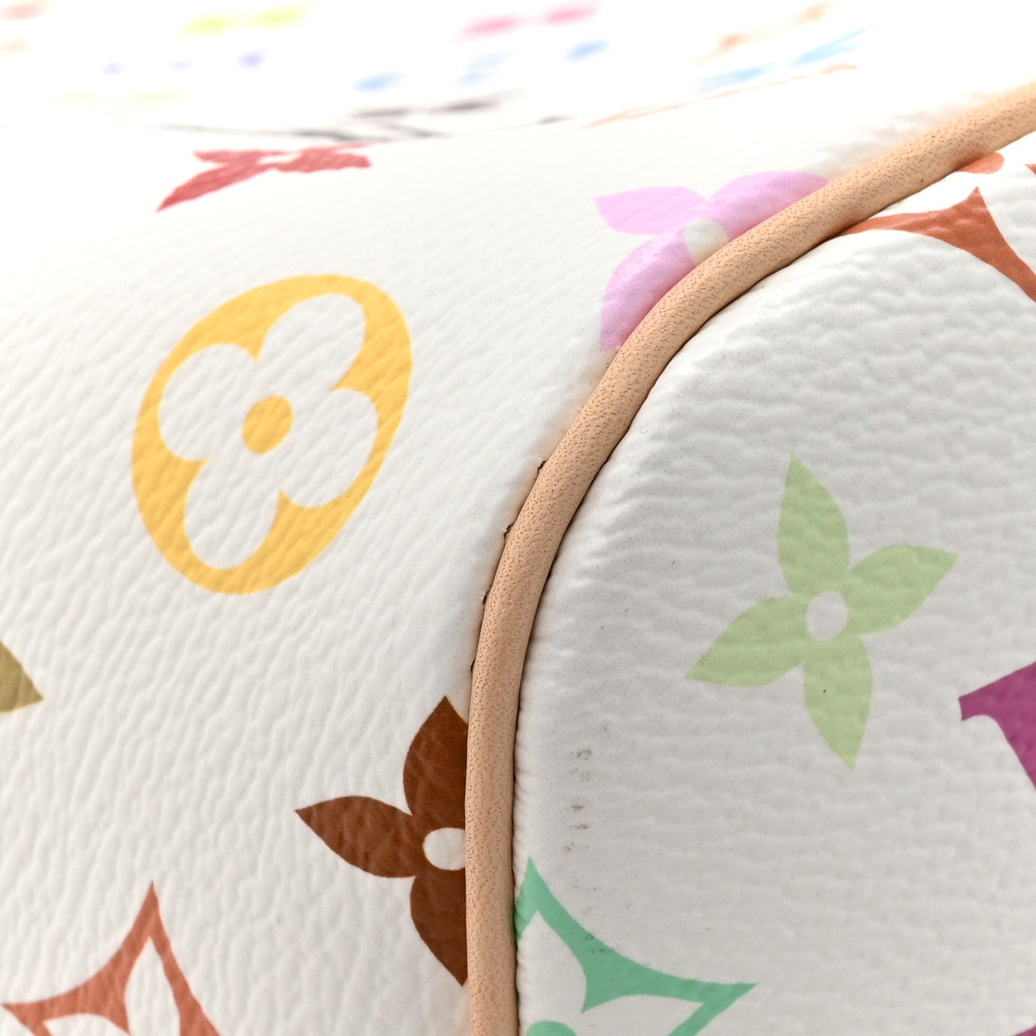 Louis Vuitton LV x TM Monogram Multicolor Neverfull MM White