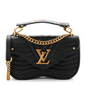 Louis Vuitton Calfskin New Wave Chain PM Black
