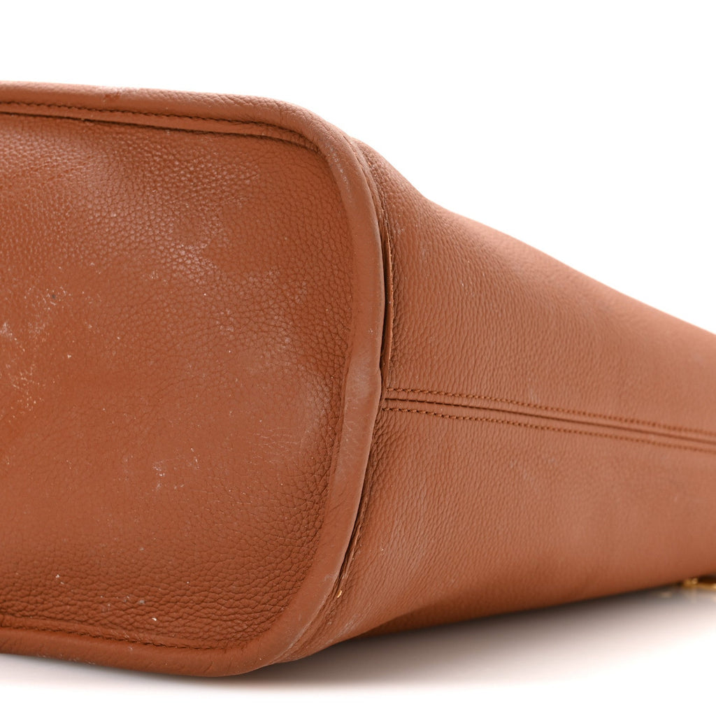Louis Vuitton Monogram Calfskin Neo Neverfull Inside Out MM Tan