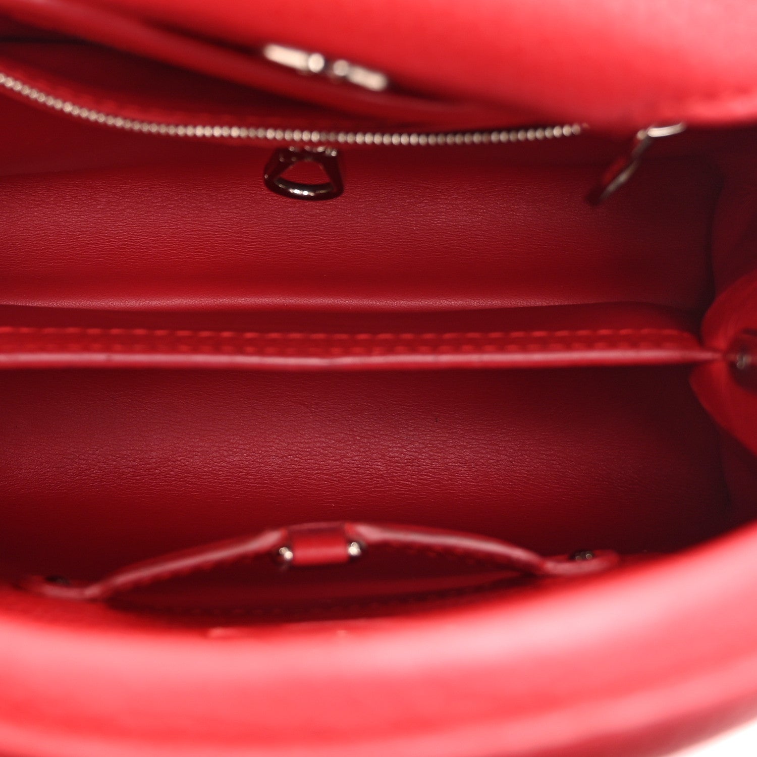 Louis Vuitton Taurillon Capucines BB Scarlet Red