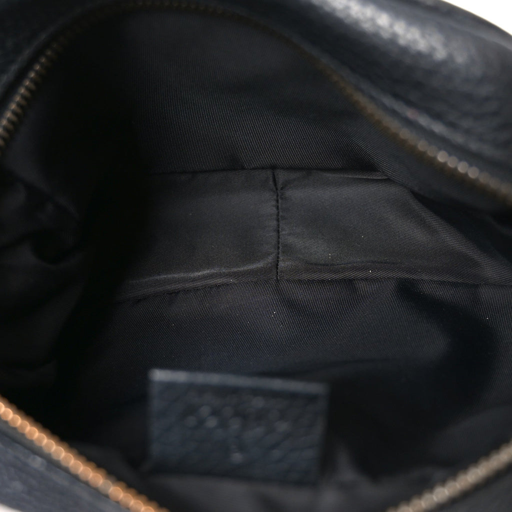 Gucci Pebbled Calfskin Small Soho Disco Bag Black