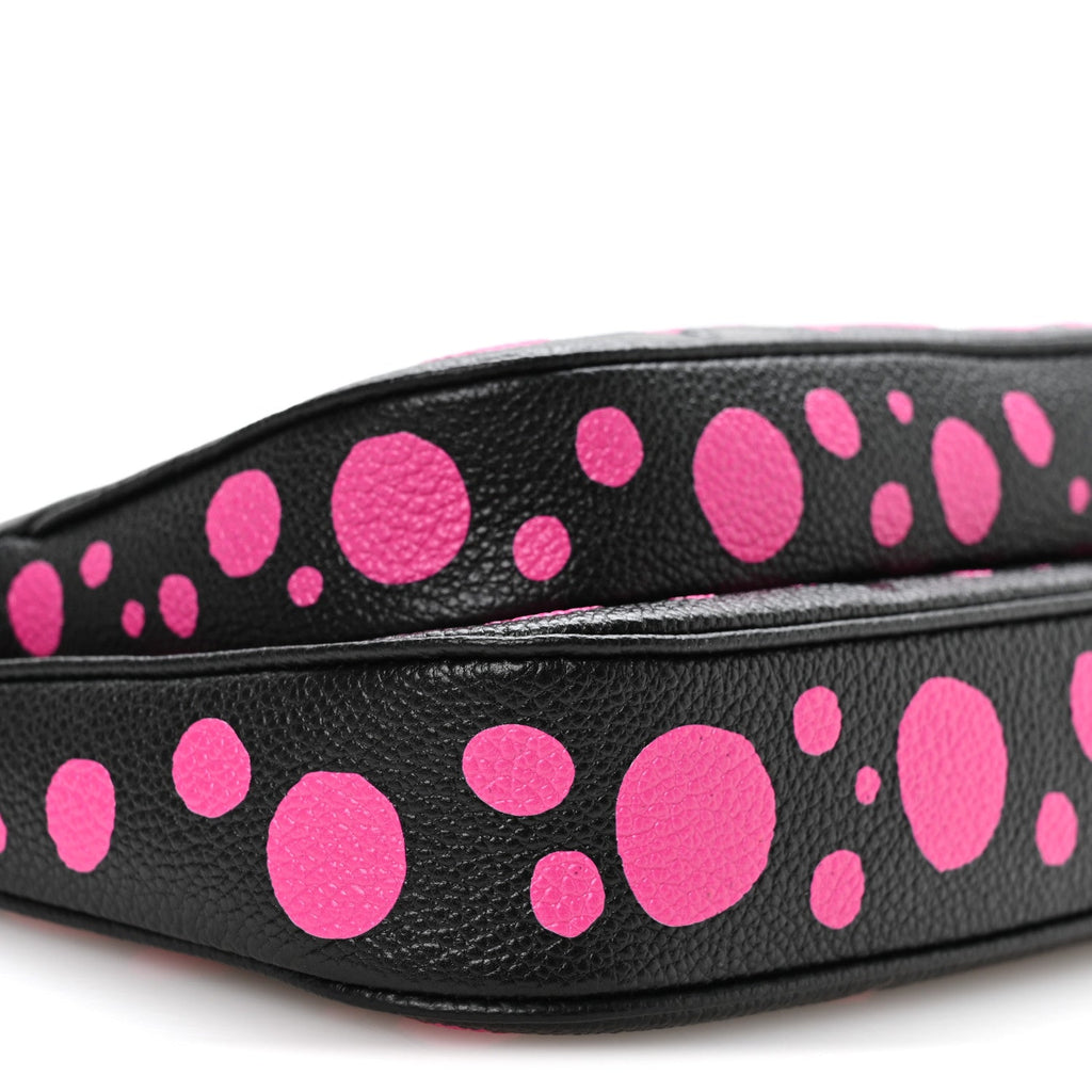 Louis Vuitton LV X YK Empreinte Multi Pochette Accessories Black Fuchsia