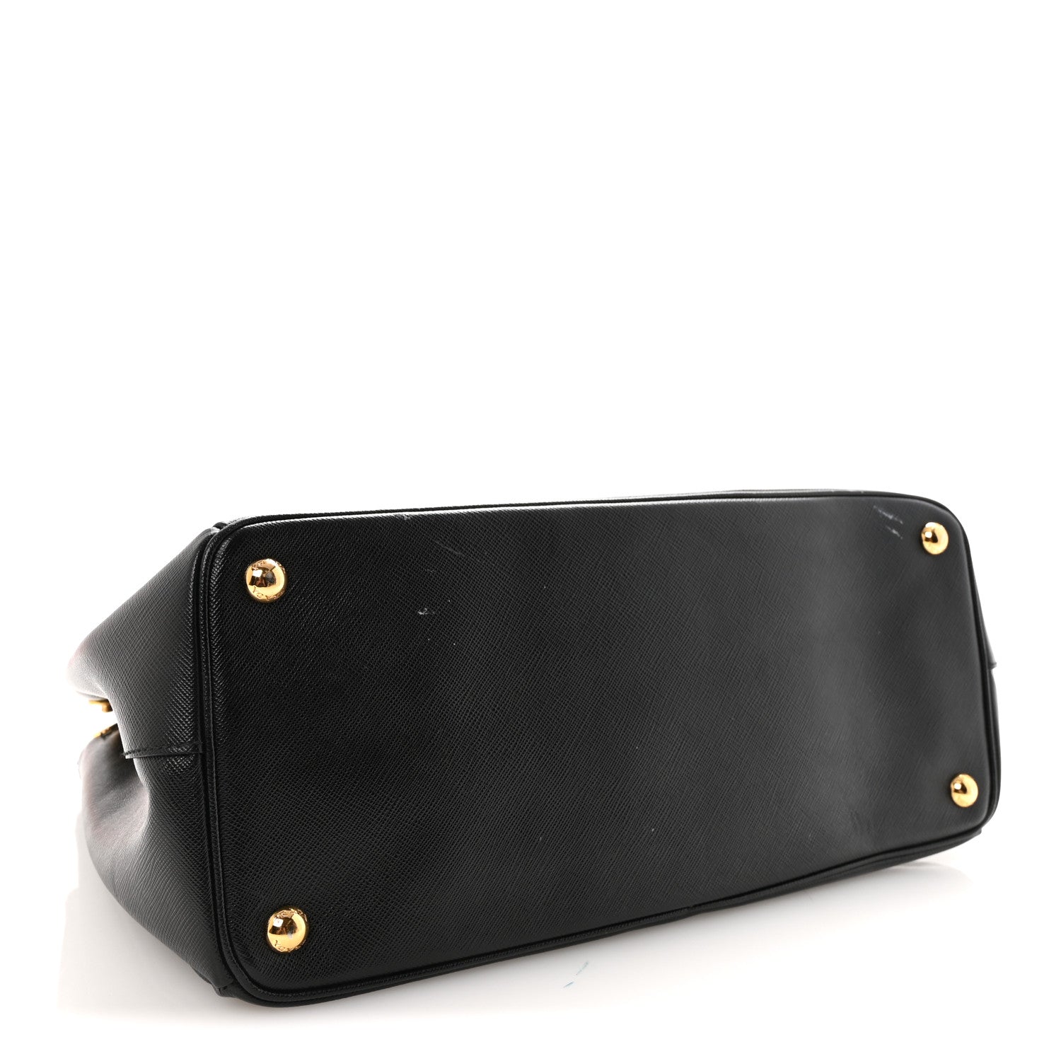 Prada Saffiano Lux Medium Galleria Double Zip Tote Black
