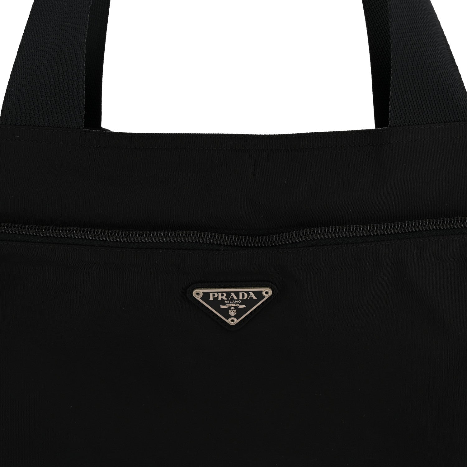 Prada Tessuto Nylon Tote Black