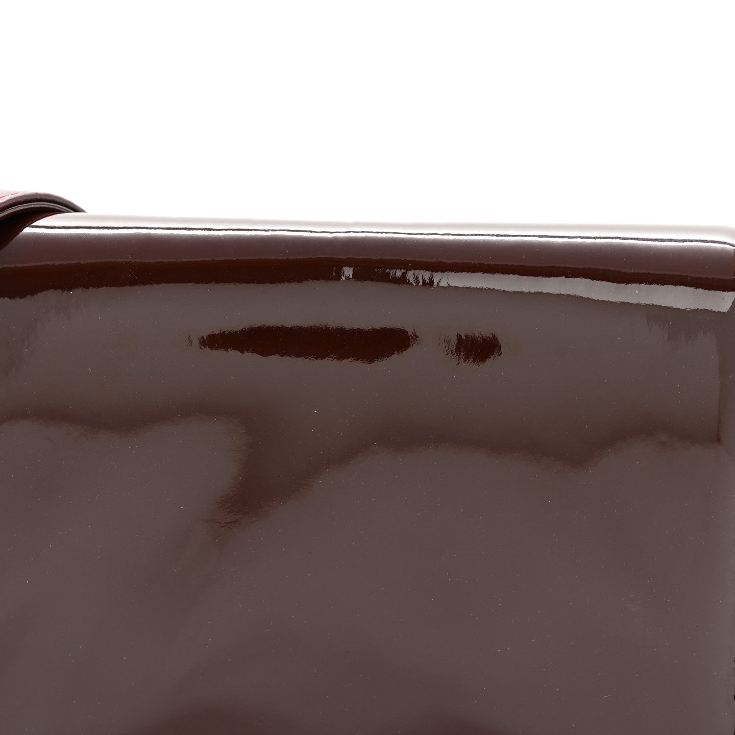 Chanel Patent Small Boy Reverso Flap Burgundy