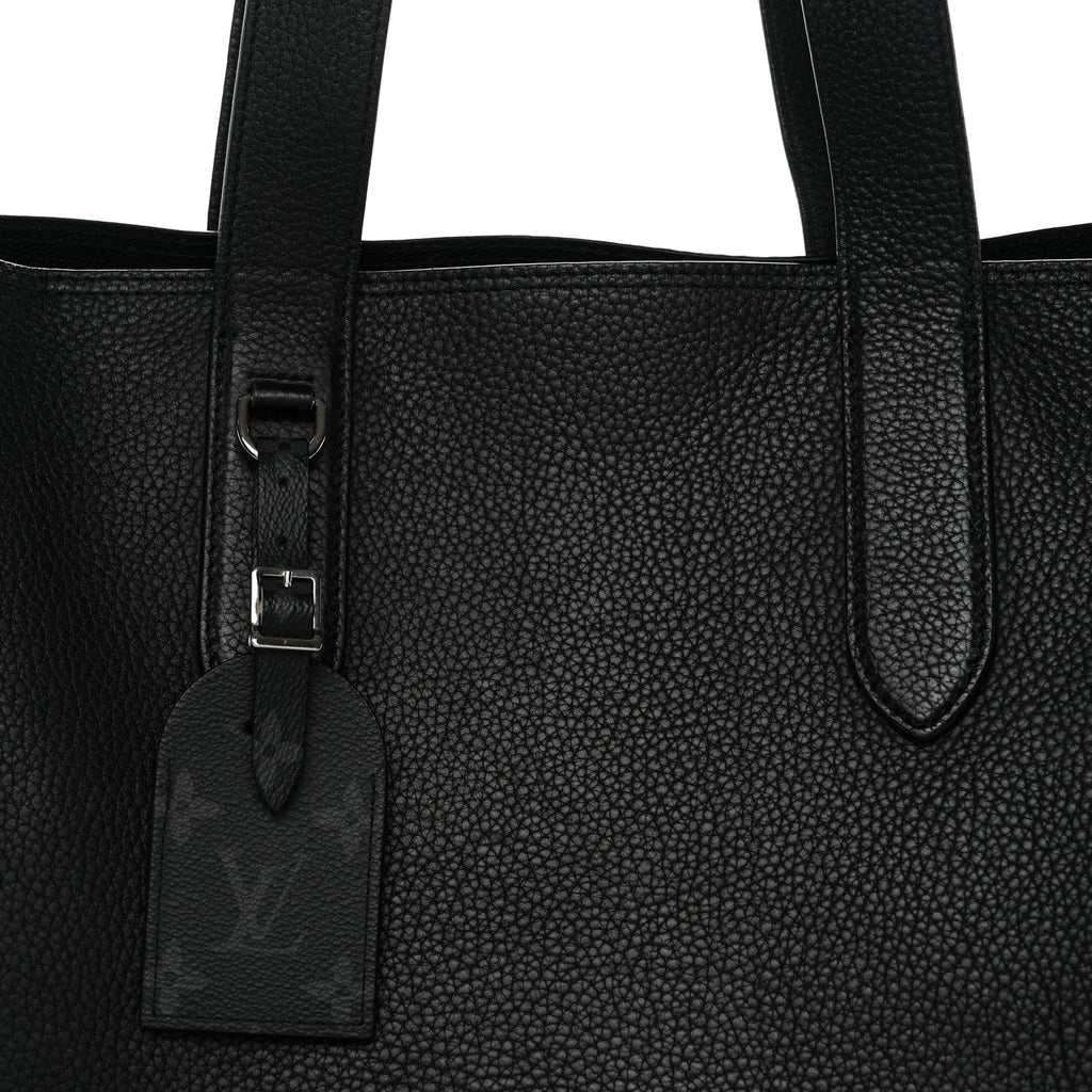 Louis Vuitton Taurillon Monogram Eclipse Cabas Voyage Black