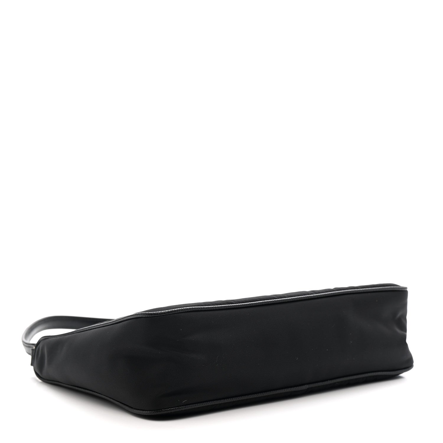 Prada Tessuto Nylon Saffiano Mini Re-Edition 2005 Bag Black