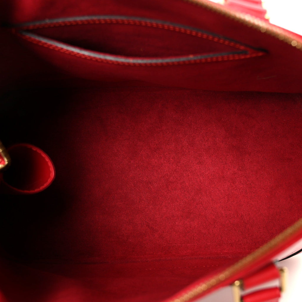 Louis Vuitton Epi Alma PM Castillan Red