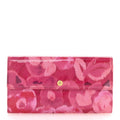 Louis Vuitton Vernis Ikat Sarah Wallet Rose Velours